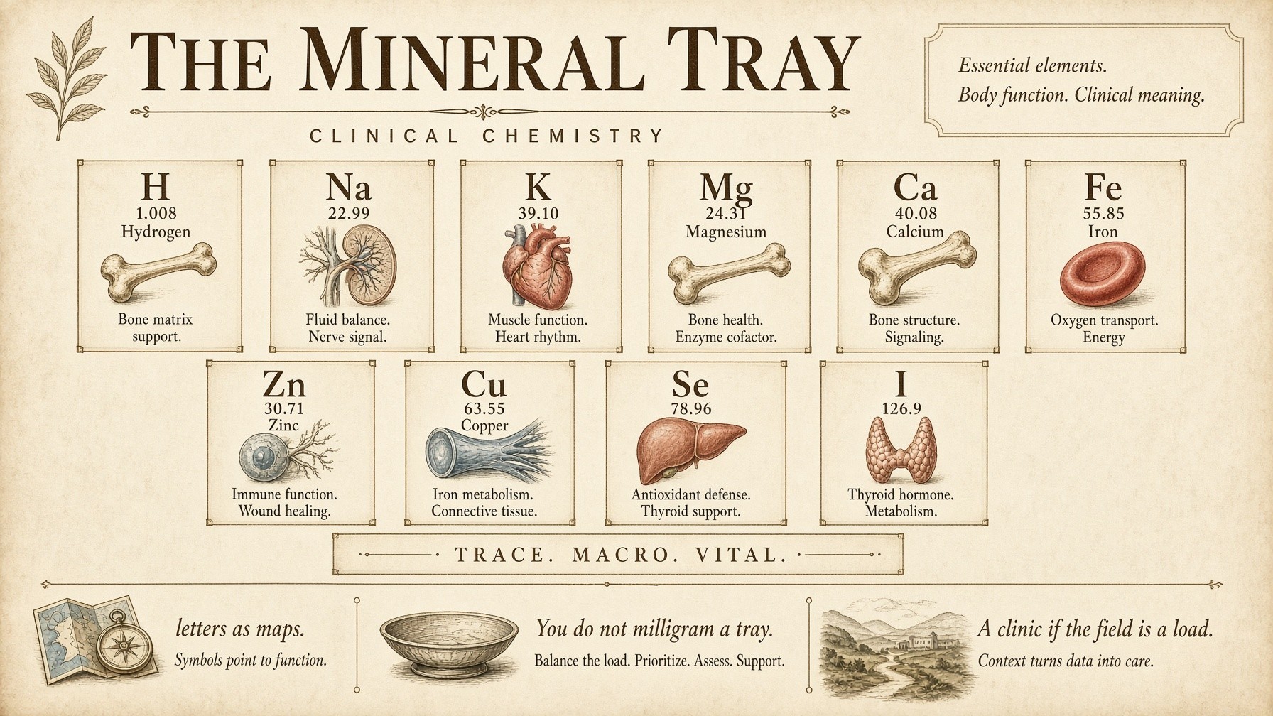 Banner: the rest of the tray