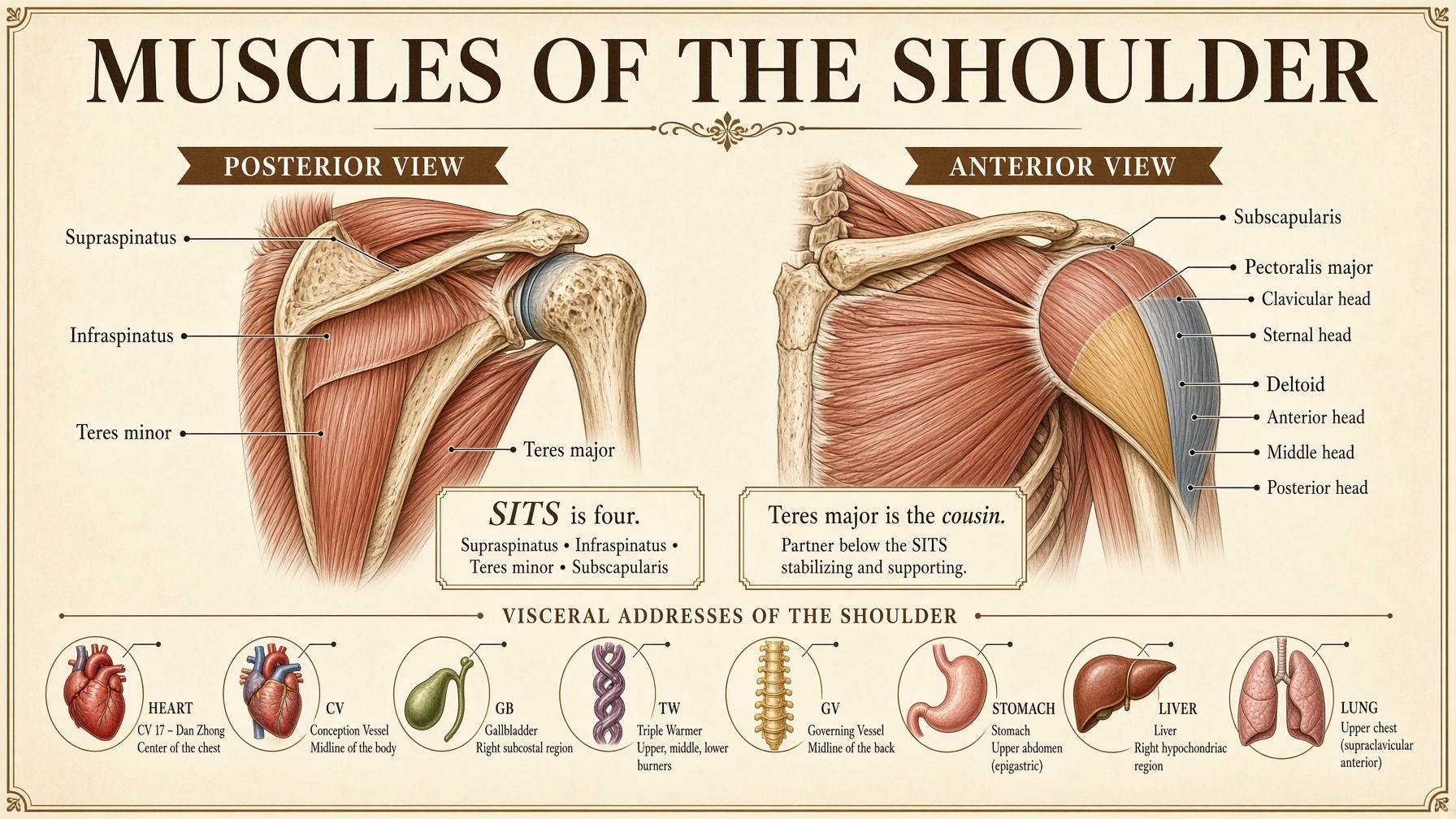 Seven muscles of the shoulder as the translators of this lab