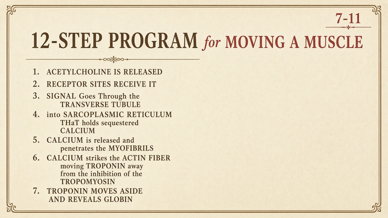 Chart 7-11: steps 1–7